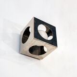 Steel Wall and table Lamp by Reggiani, Italy, 1970s