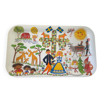 Swedish melamine tray