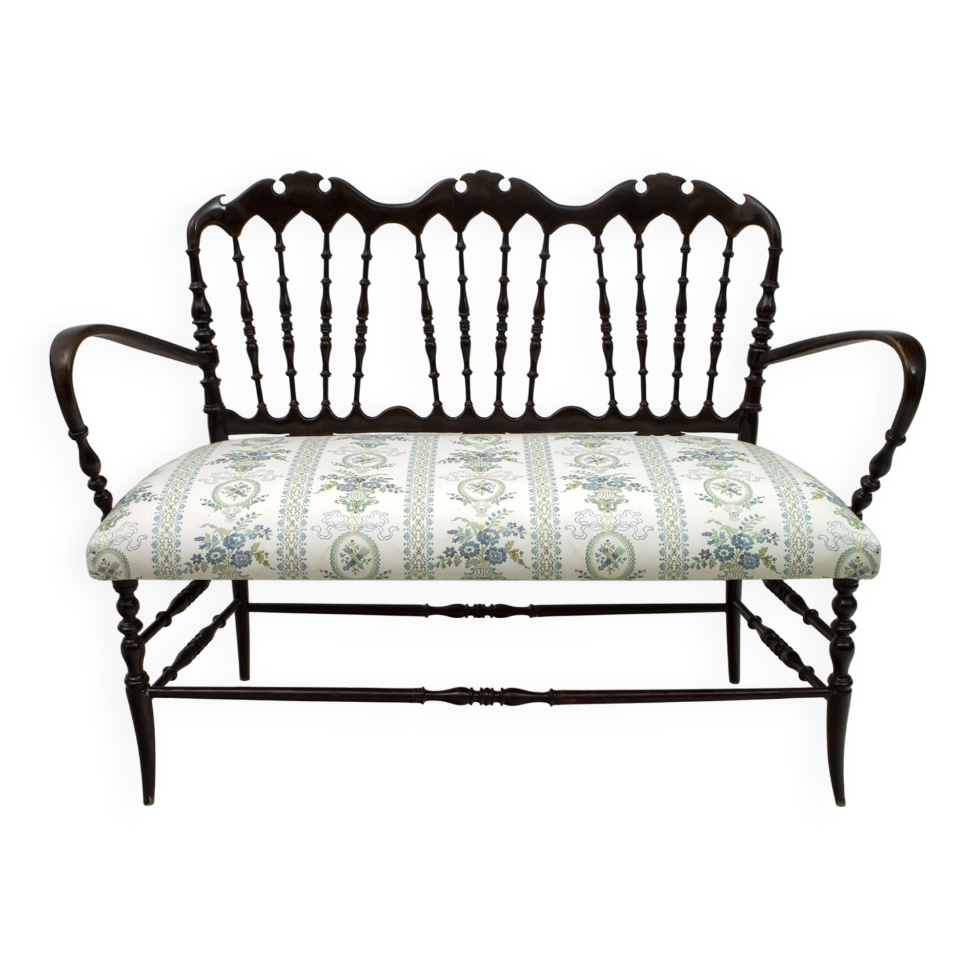 Canapé Chiavari Mid-Century Moderne, Italie, Giuseppe Gaetano Descalzi, 1950s