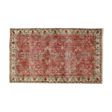 Anatolian handmade vintage rug 250 cm x 151 cm