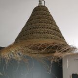 Moroccan alfa hanging lamp