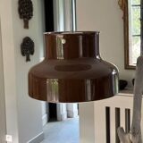 Brown Bumling pendant light by Anders Pehrson-Sweden 1960s