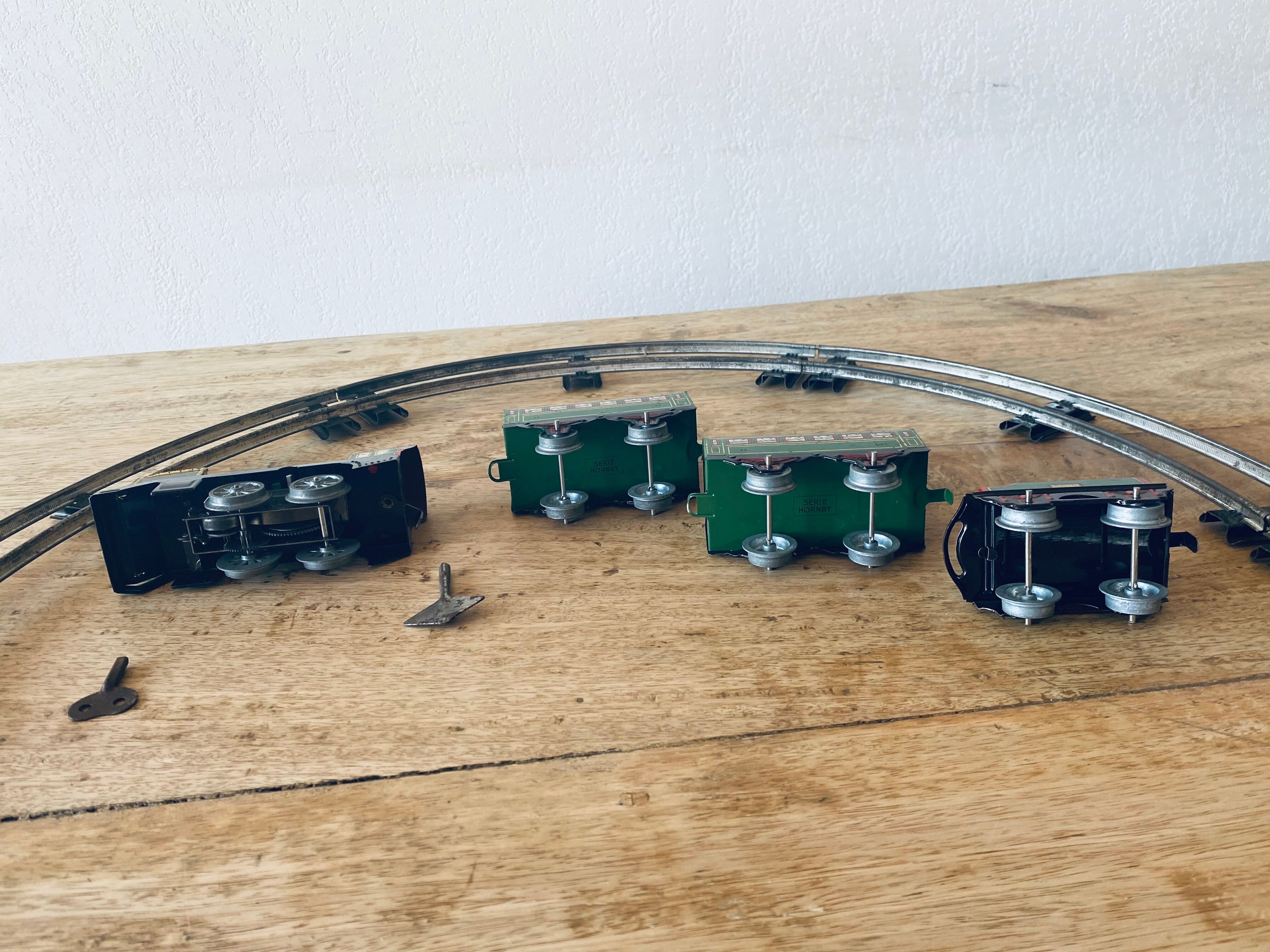 Metal Meccano Hornby Train of the 1940s