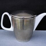 WMF Bauscher Weiden Jug Thermo Teapot Art Deco Silverplated 1,4 L Bauhaus