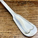 6 Ercuis Filet Chinon table forks in silver metal