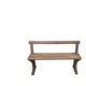 Small oak decorative bench