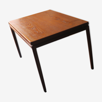 Teak extendable model 8 dining table by Johannes Andersen for Christian Linneberg, 1960s