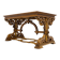Table de bureau Néorenaissance en chêne 1880-1900