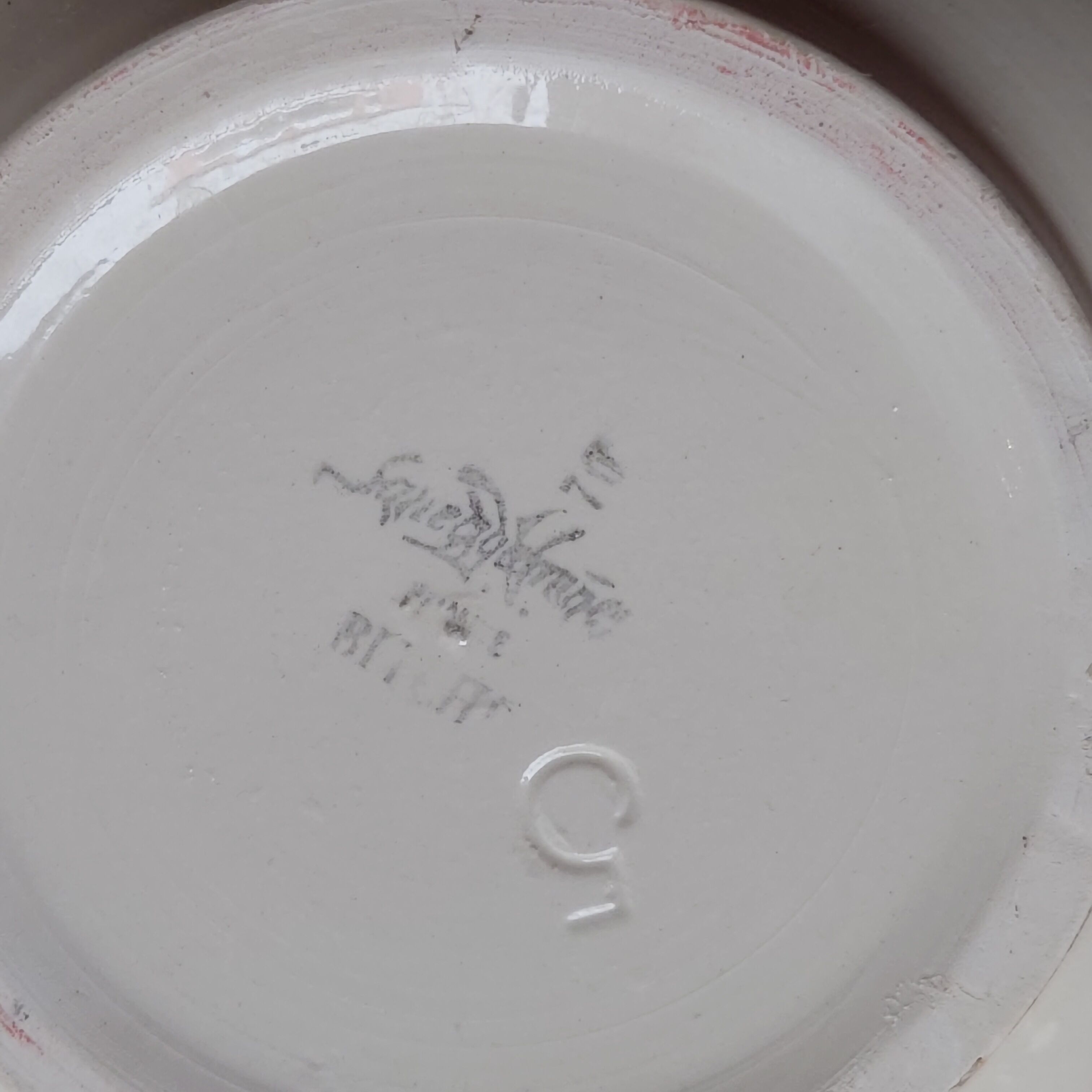 Salad bowl Bitche Sarreguemines