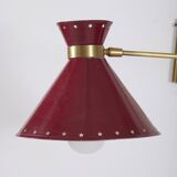 René mathieu wall light, 1950s
