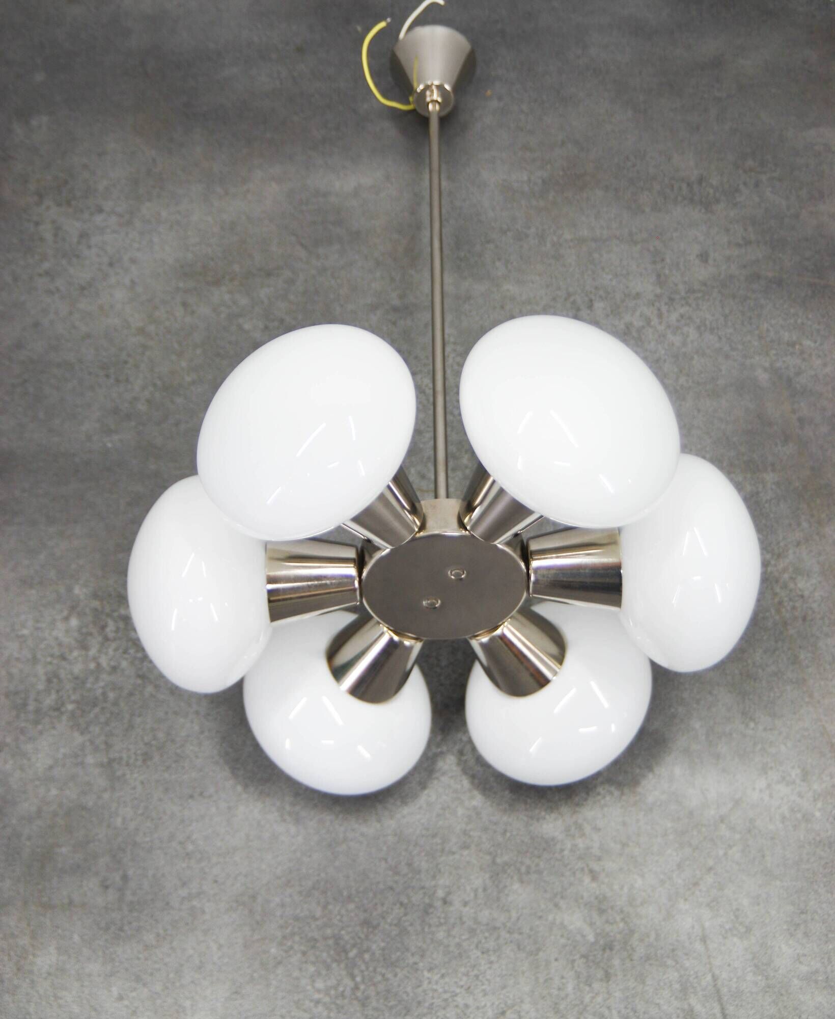 Mid-Century Sputnik Chandelier by Kamenický Šenov, Czechoslovakia, 1960s