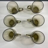 6 tasses à café vintage