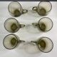 6 vintage coffee cups