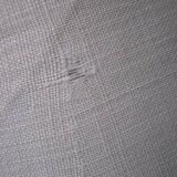 Old sheet 345x240cm - monogrammed - embroidered back