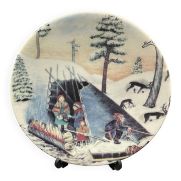 Assiette murale Arabia Finland, A. Alariesto, 1984