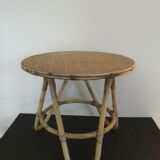 Rattan table