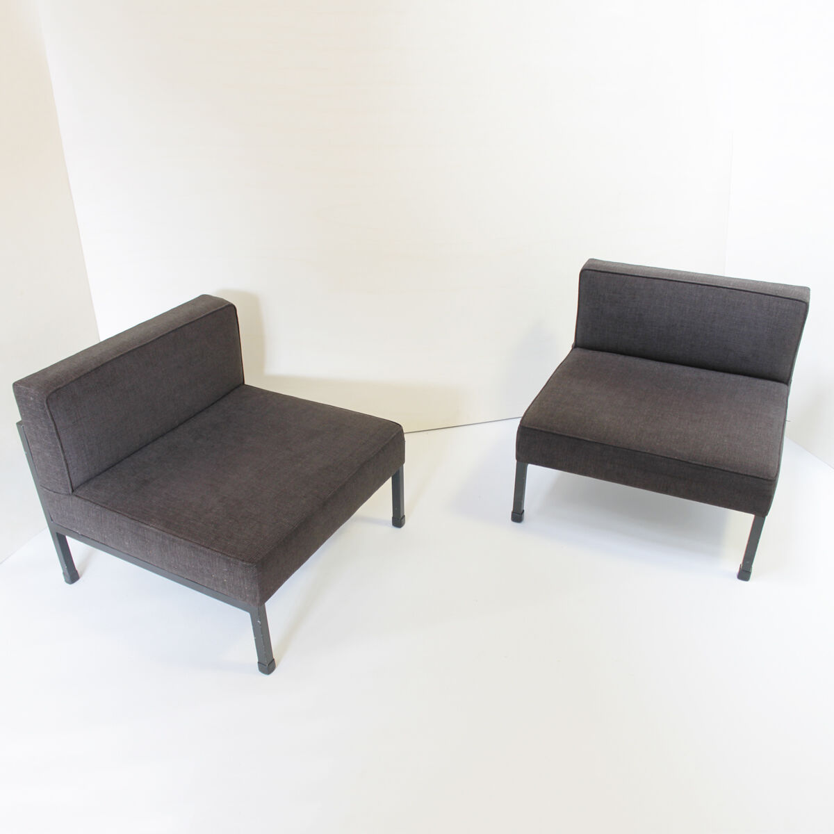 Table basse et deux 2 fauteuils par Wim den Boon, Pays-Bas 1958