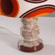 Vintage ceramic table lamps by Scheurich, Germany 1970s set of 2