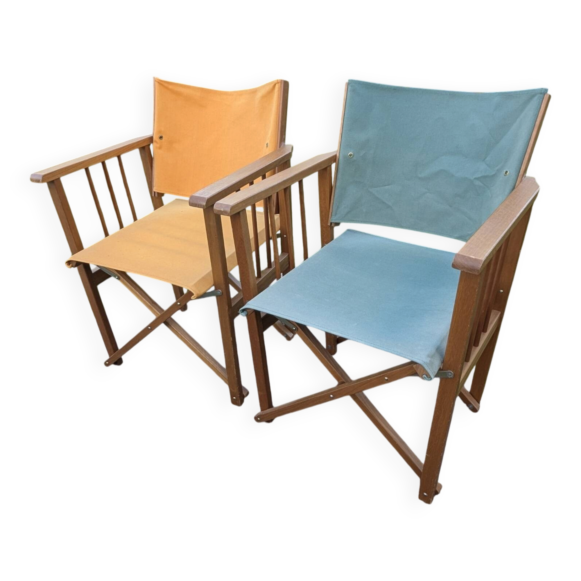 Pair of vintage director's chairs – Hyllinge Møbler (Years
