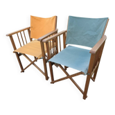 Pair of vintage director's chairs – Hyllinge Møbler (Years