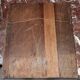 Carved oak panel depicting an allegorical female figure.