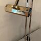 Deknudt brass floor lamp from the 60s