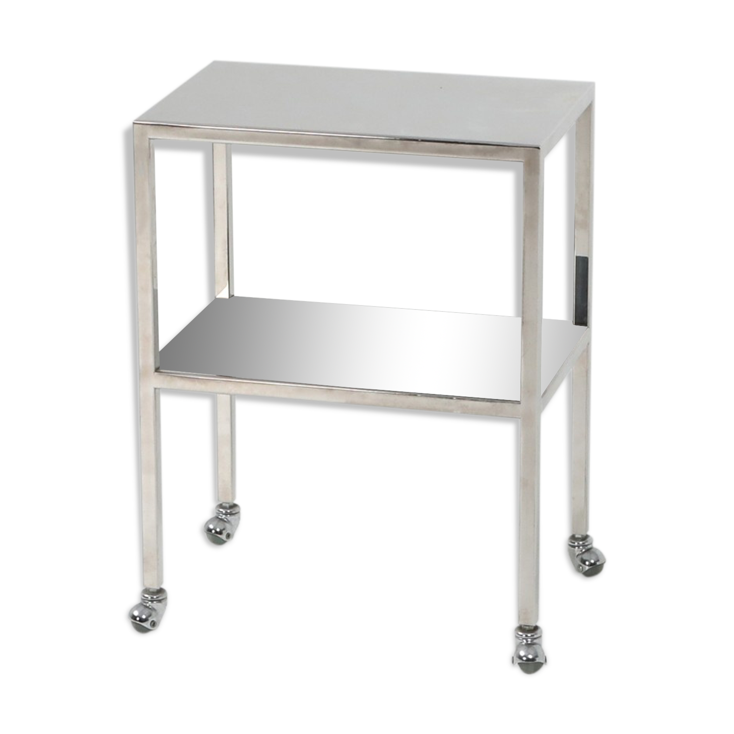 Philippe Starck's chrome industrial trolley - 1990s