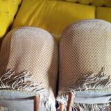 Pair of toad armchairs