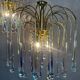 Chandelier en goutte d'eau de style Hollywood Regency – Massif