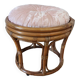 Pouf en rotin