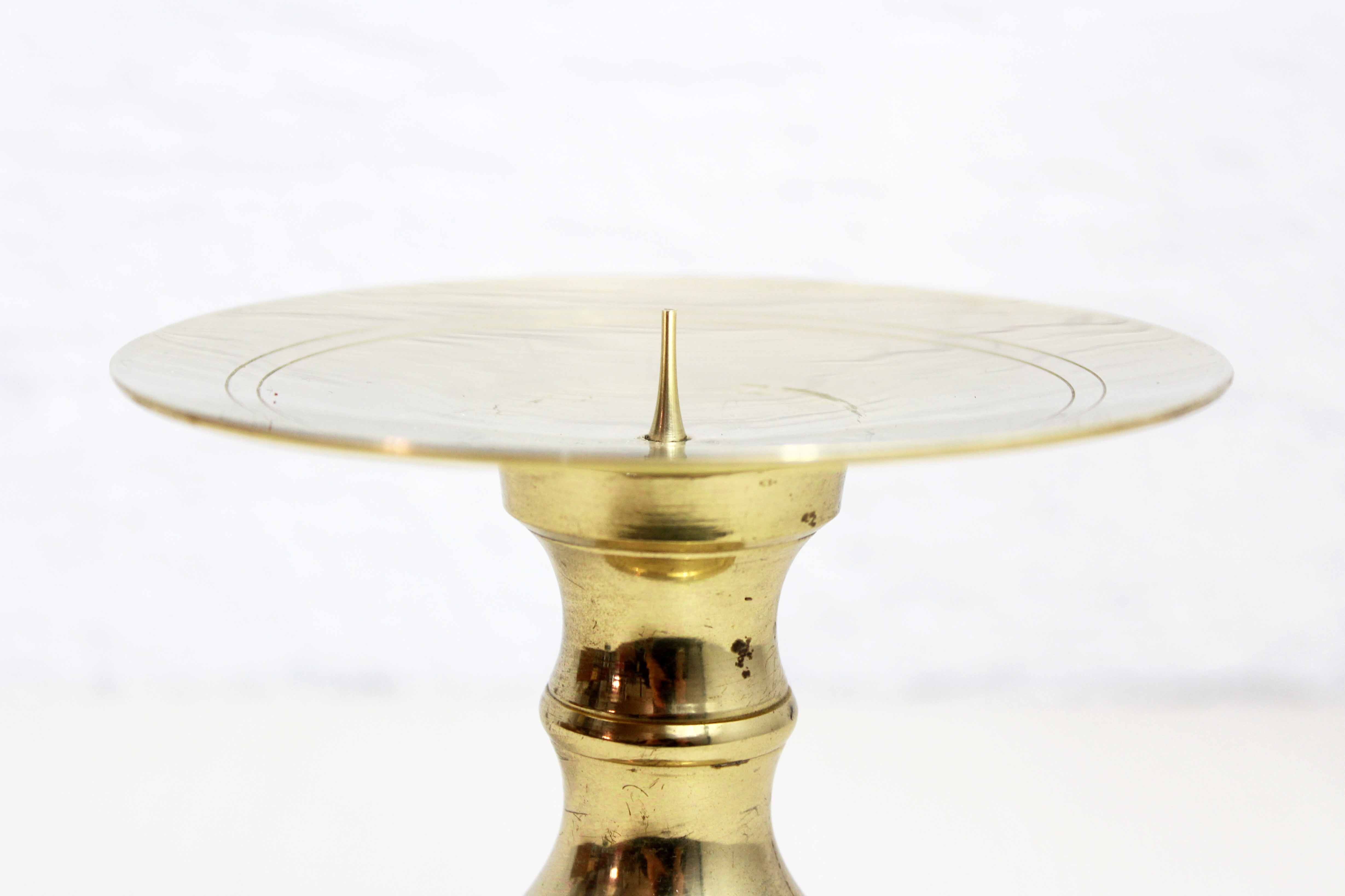 Brass candlestick