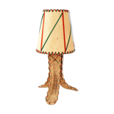 Rattan lamp 1950