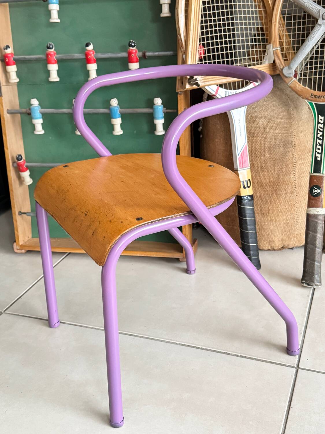 Vintage Hitier children's school chair