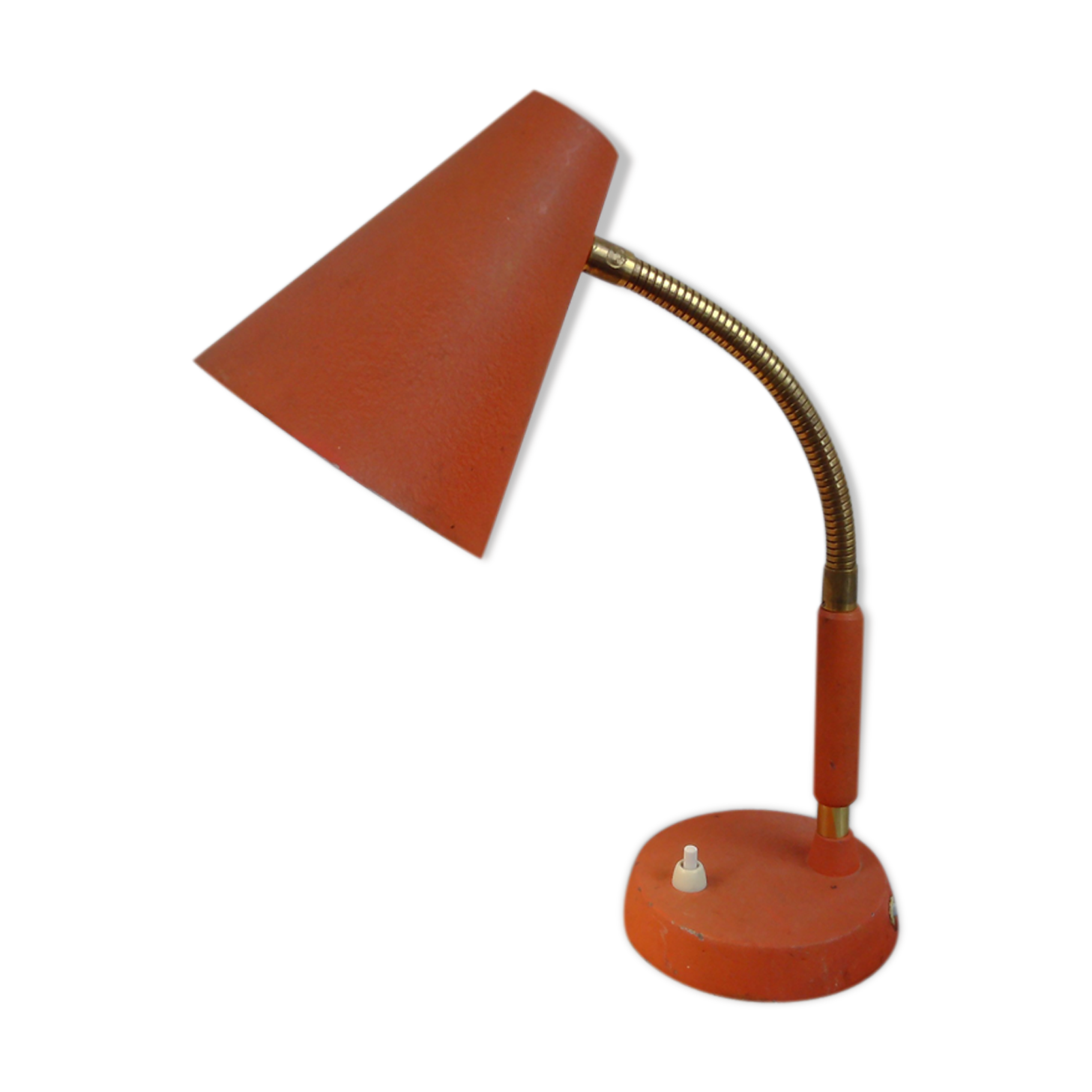 Mid-century industrial desklamp, 1950's.