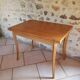 Table style scandinave vintage portefeuille