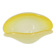 Bowl in the shape of a shell made of pulegoso Murano glass, Italy, 1960s.