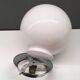 Globe blanc verre diamètre 20 cm