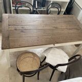 Farm table dining