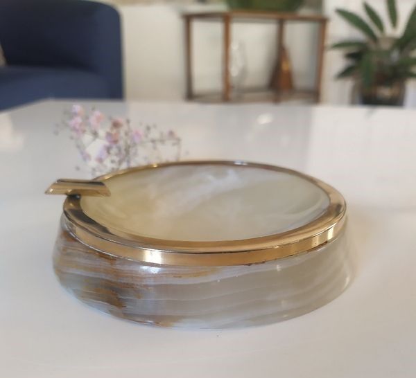 Onyx ashtray