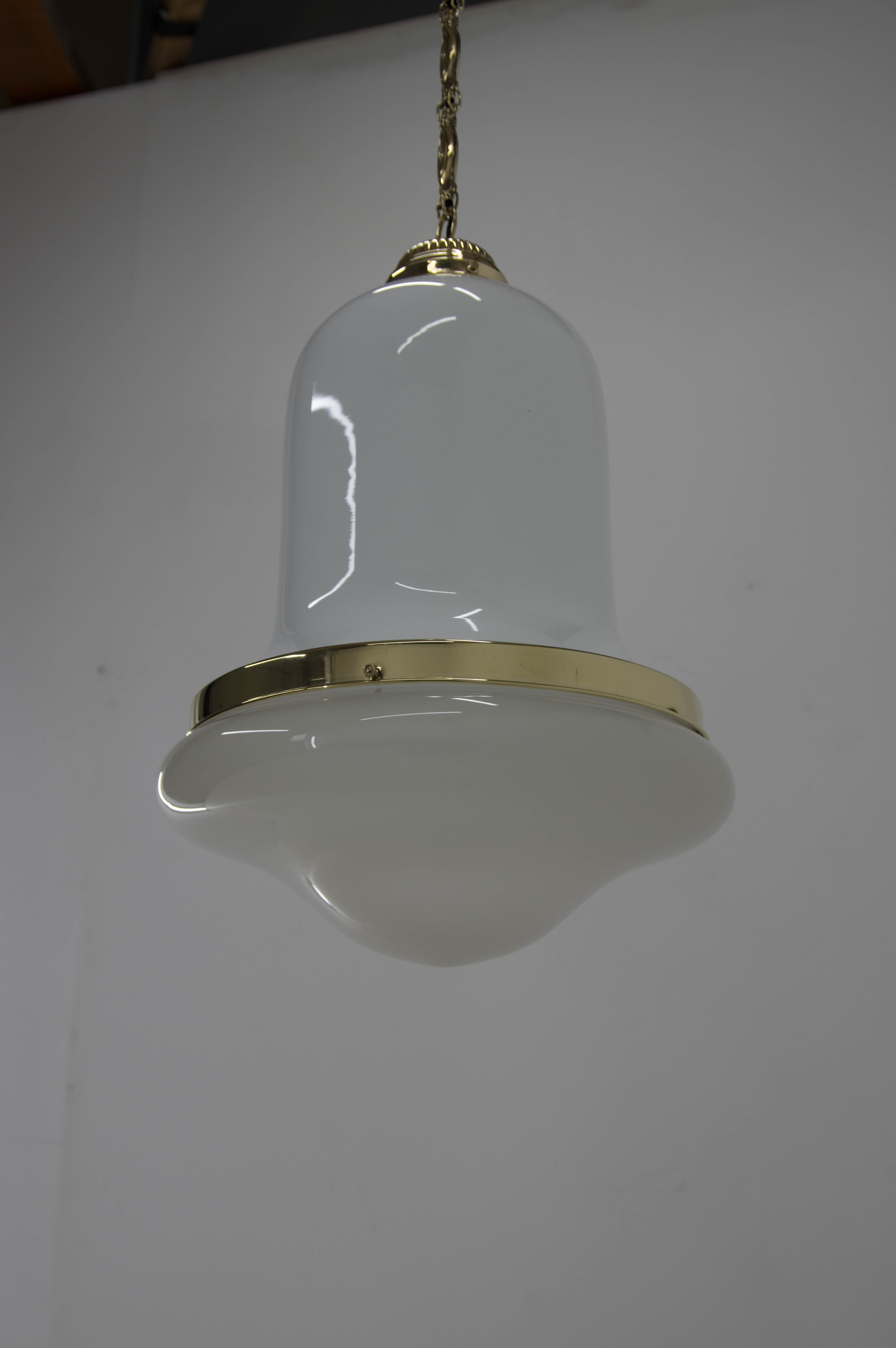 Art nouveau pendant, 1920s, restored