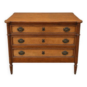 Commode en Noyer clair - motifs