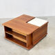 Italian hidden bar coffee table