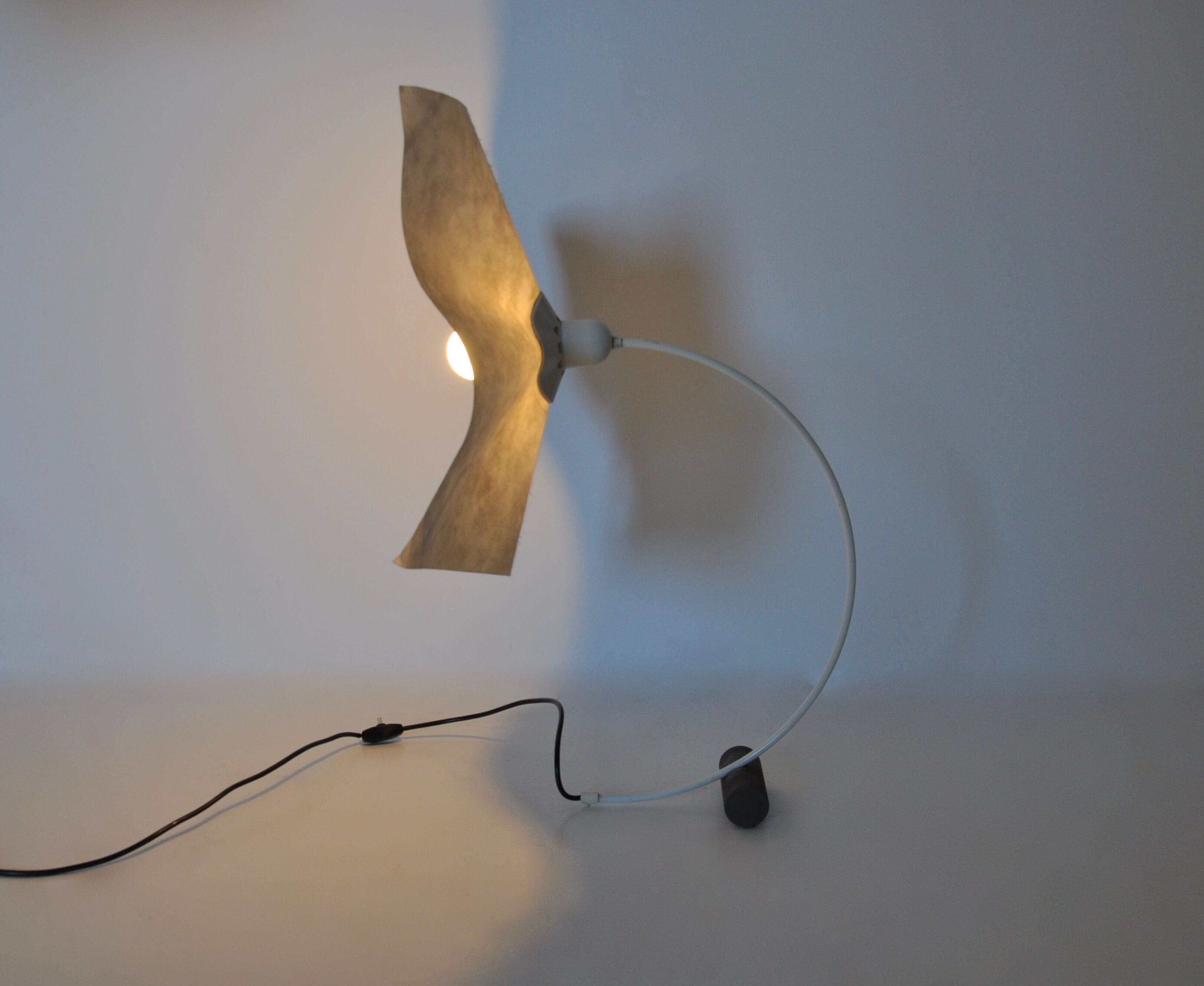 Area Curvea desk lamp by Mario Bellini for Artemide 1970s