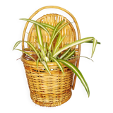 Vintage wicker basket