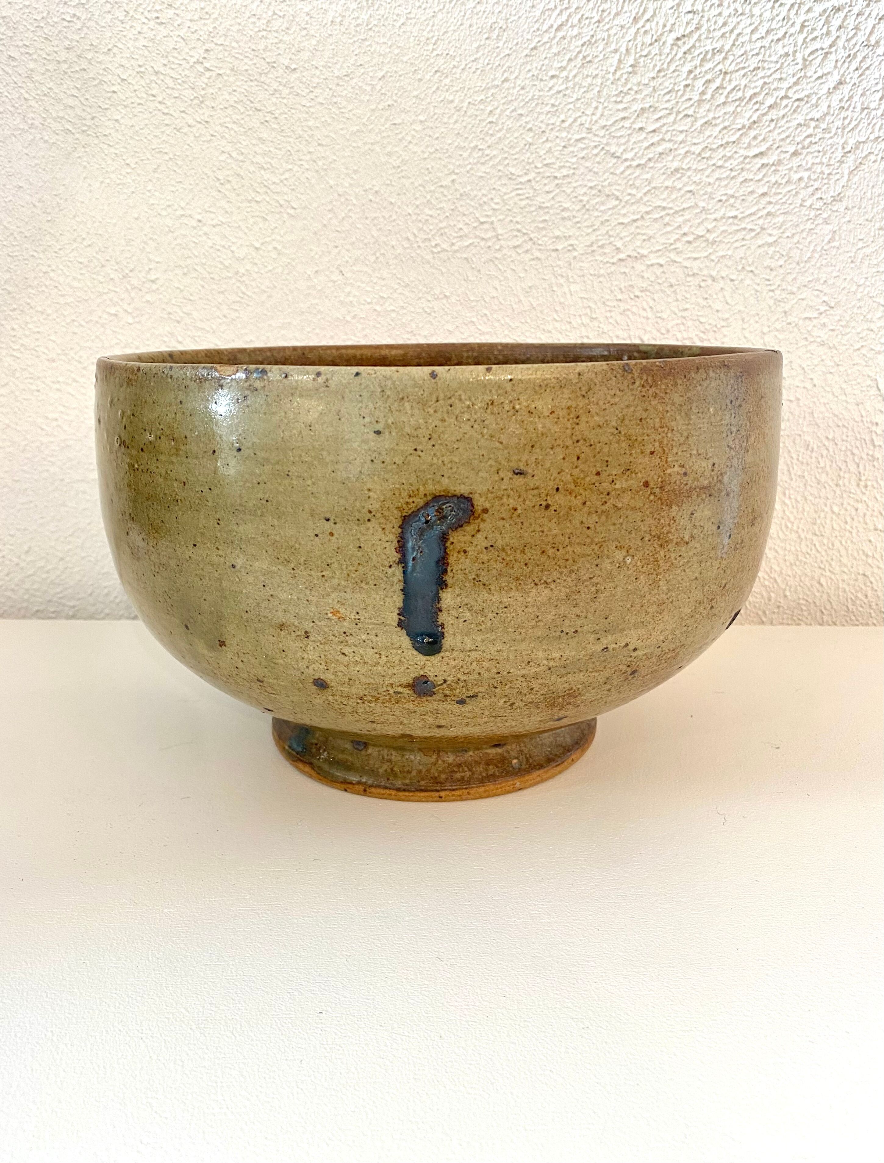 Pyrite sandstone bowl