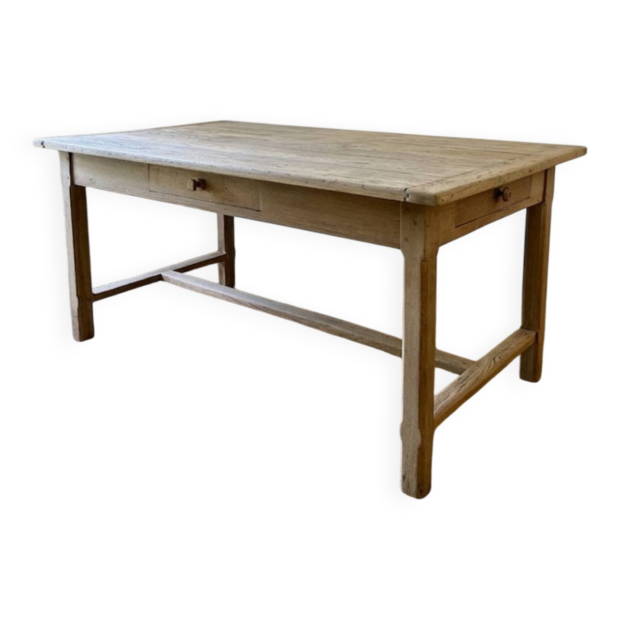 Table de ferme en chêne