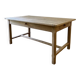 Table de ferme en chêne