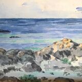 Aquarelle Bretagne
