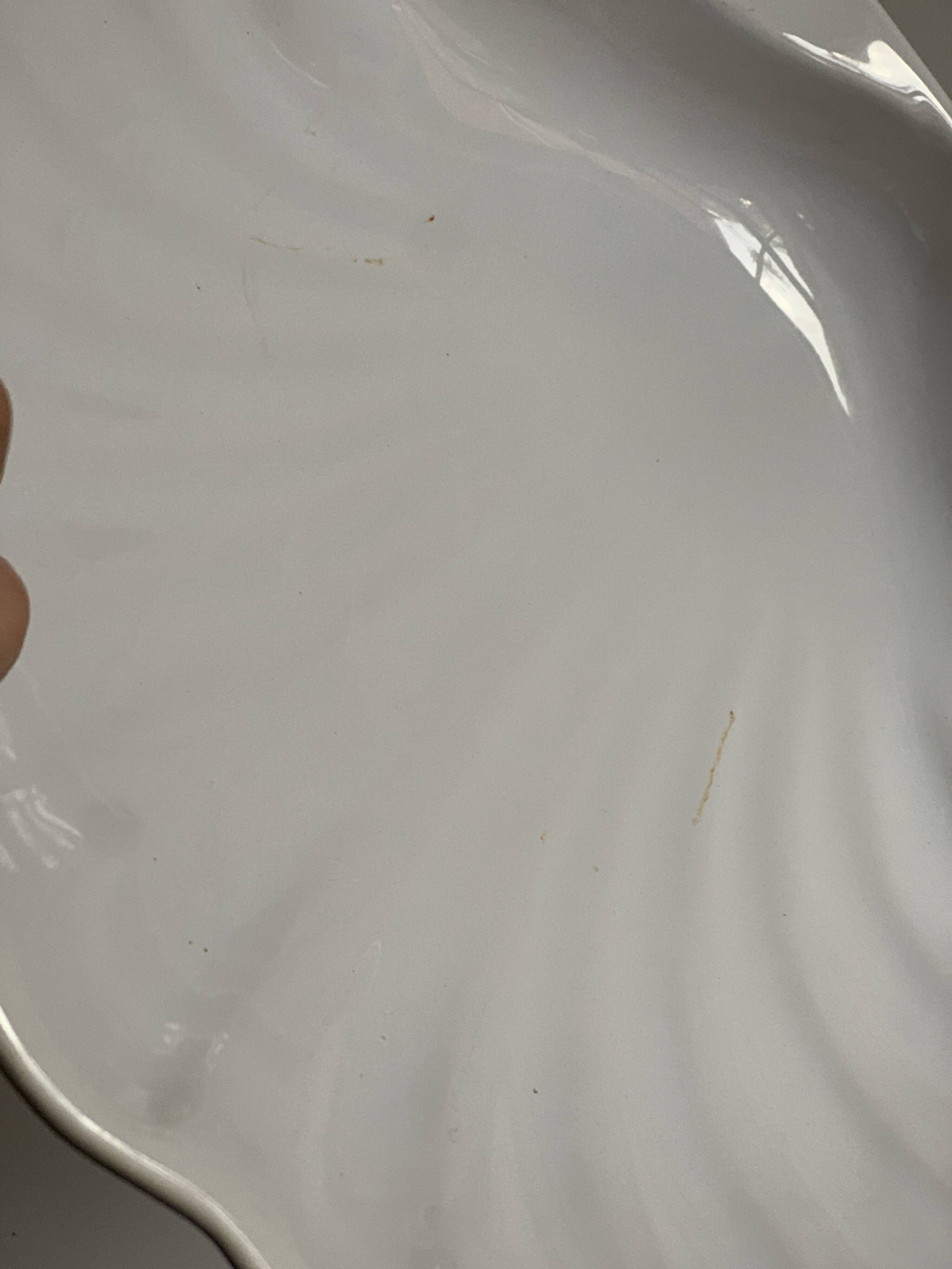 Ceramic shell dish