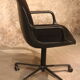 70s wheeled comfort armchair